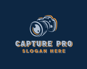 Dslr - DSLR Camera Lens logo design