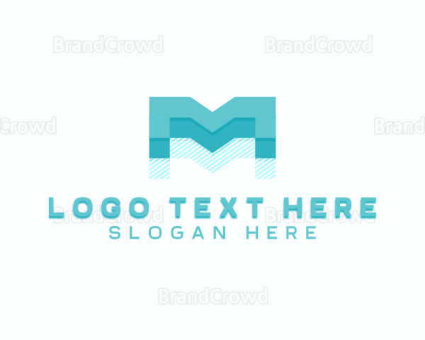 Corporate Brand Letter M Logo