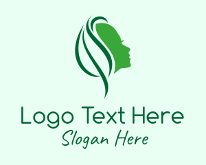 Beauty Lounge - Organic Girl Beauty logo design