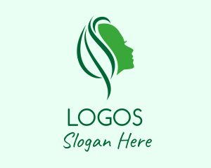 Female - Organic Girl Beauty logo design