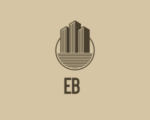 Minimalist Tower Real Estate Logo