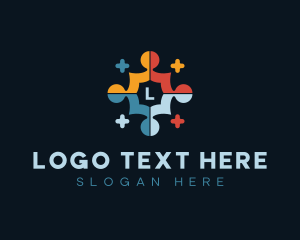 Puzzle - Puzzle Learning Community logo design