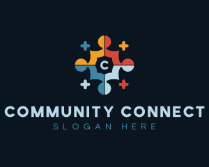 Puzzle Learning Community logo design