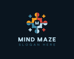 Puzzle - Puzzle Learning Community logo design