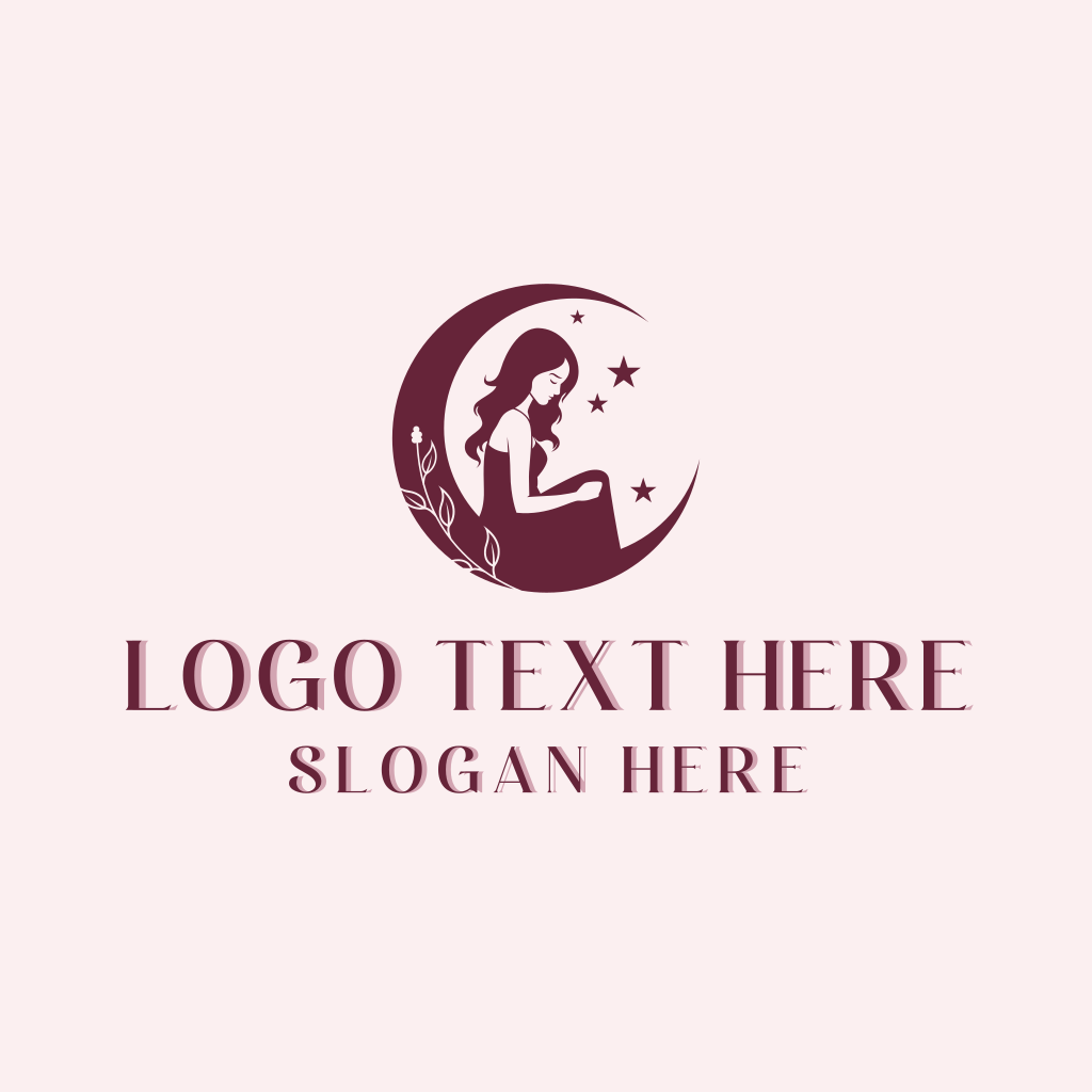 Woman Moon Beauty Logo | BrandCrowd Logo Maker