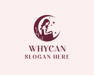 Skincare - Woman Moon Beauty logo design