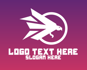 Modern Polygon Bird Logo