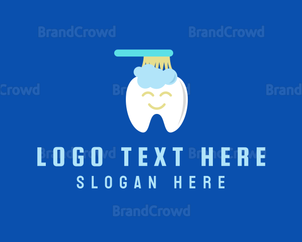 Dental Toothbrush Tooth Logo