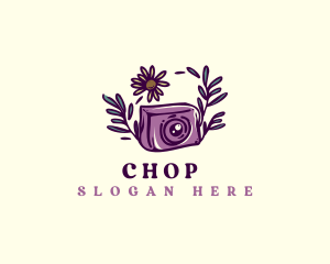 Video - Camera Plant Photography logo design