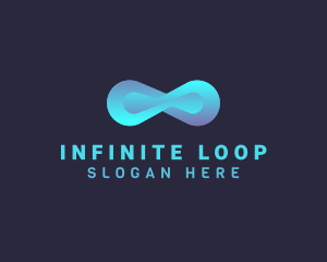 Loop - Infinity Loop App logo design