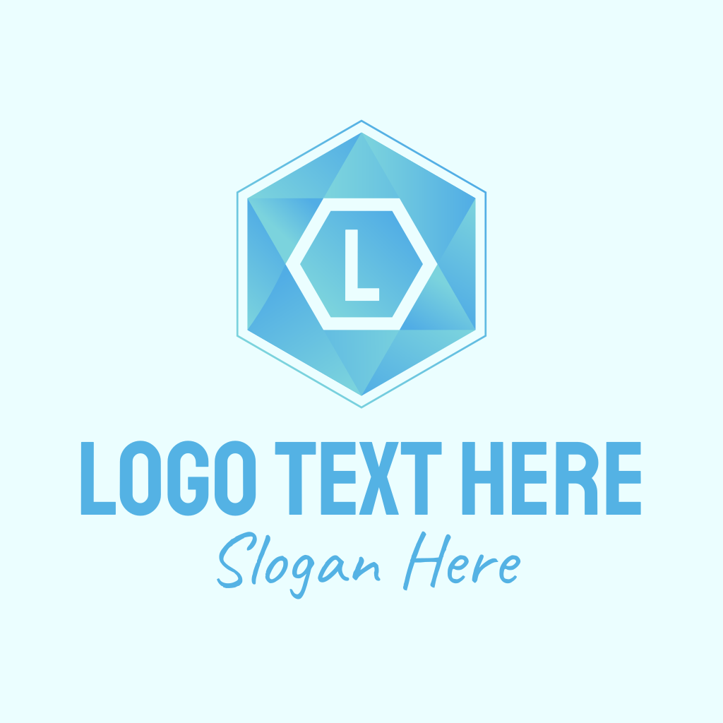 Geometric Tech Hexagon Logo Brandcrowd Logo Maker