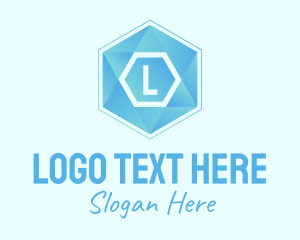 Hexagon - Geometric Tech Hexagon logo design
