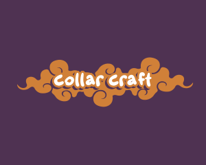 Quirky Cloud Graffiti logo design