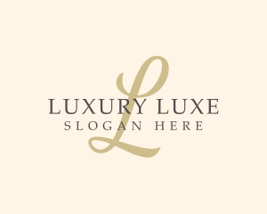 Luxury Elegant Fashion logo design