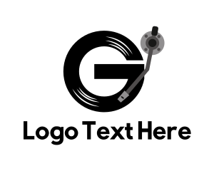 Vinyl Letter G Logo