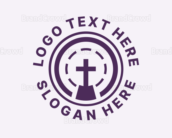 Purple Cross Worship Logo