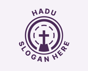 Purple Cross Worship Logo