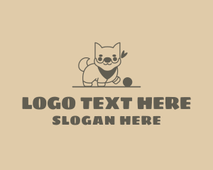 Pet Shop - Shiba Inu Pet logo design