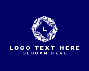 Octagonal - Digital Tech Cyberspace logo design