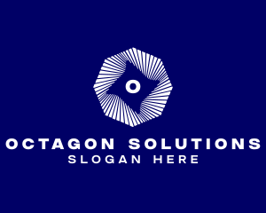 Octagon - Digital Tech Cyberspace logo design