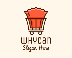 Convenience Store - Paper Bag Cart logo design