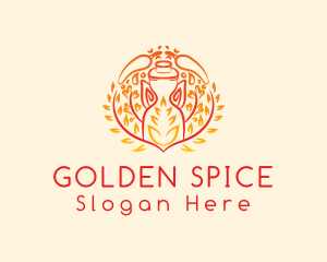 Herbs Spice Jar logo design