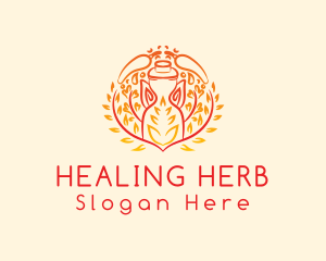 Herbs Spice Jar logo design