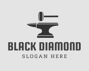 Craftsman Hammer Blacksmith logo design