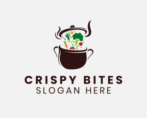 Fried - Vegetarian Meal Restaurant logo design