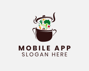 Appetizing - Vegetarian Meal Restaurant logo design