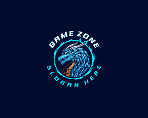 Fierce Dragon Gaming logo design