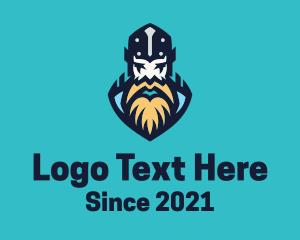 Old - Old Man Viking logo design