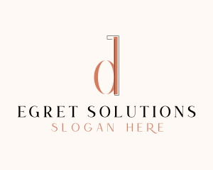 Elegant Minimalist Fashion logo design