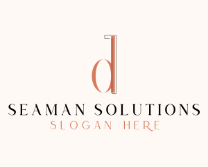 Elegant Minimalist Fashion logo design