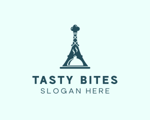 French Food Restaurant logo design