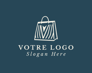 Shopping - Online Shopping Bag Arrow logo design