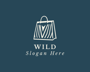 Retail - Online Shopping Bag Arrow logo design