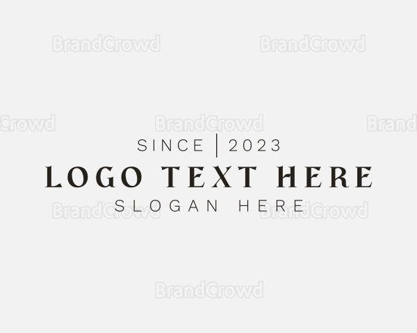 Luxury Elegant Business Logo