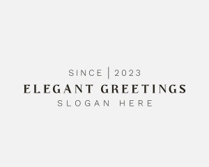 Luxury Elegant Business logo design