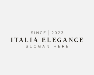 Luxury Elegant Business logo design