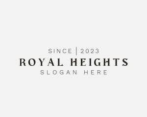 Luxury Elegant Business logo design