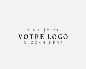 High End - Luxury Elegant Business logo design