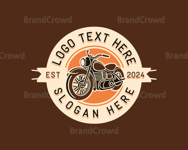 Motorcycle Vehicle Dealership Logo