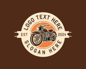 Motorcycle Vehicle Dealership Logo