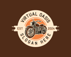 Motorcycle Vehicle Dealership Logo