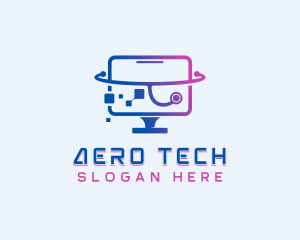 Tech Digital Computer logo design