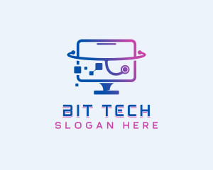 Tech Digital Computer logo design