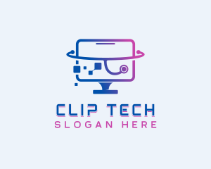 Tech Digital Computer logo design