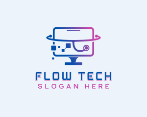 Tech Digital Computer logo design