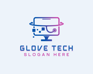 Tech Digital Computer logo design